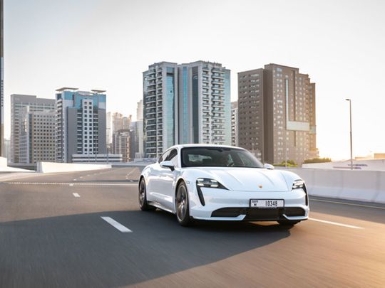 Porsche electrifies UAE with the Taycan launch