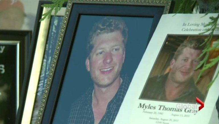 B.C. police watchdog to investigate officers’ actions in Myles Gray death