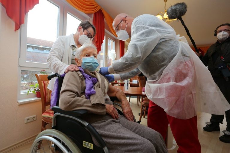 Germany, Hungary skip ahead of EU vaccine rollout, give first shots