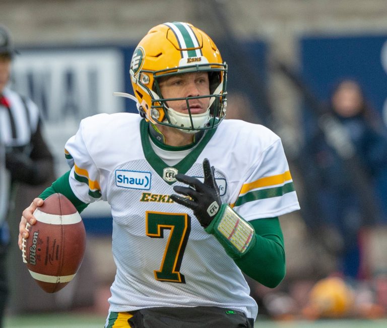 Edmonton quarterback Trevor Harris restructures contract