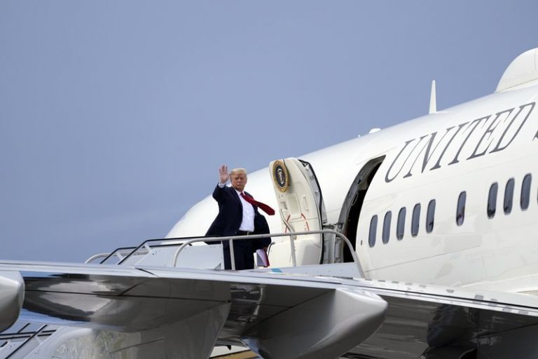Trump administration cushions the president in praise as his term draws to a close
