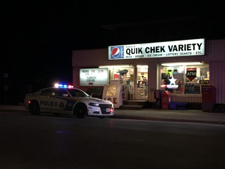 Peterborough police seek suspect after convenience store robbed at knifepoint