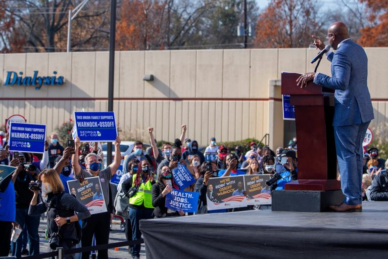 Early in-person voting kicks off for Georgia U.S. Senate runoff elections