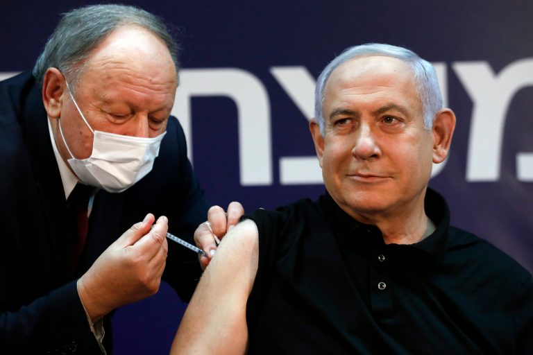 Netanyahu becomes first Israeli to receive Pfizer coronavirus vaccine