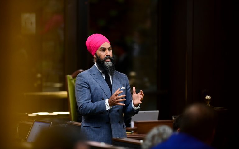 Singh strives to shore up NDP support as Tories, Liberals target his turf