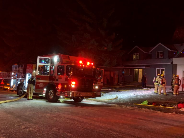 Calgary couple escapes house fire without injury: fire department