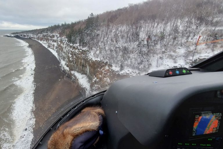 Air search for fishers missing in the Bay of Fundy resumes Sunday