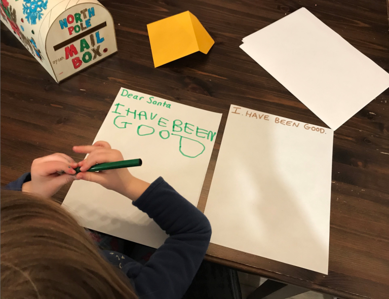 Santa letters in 2020, as read by Global News