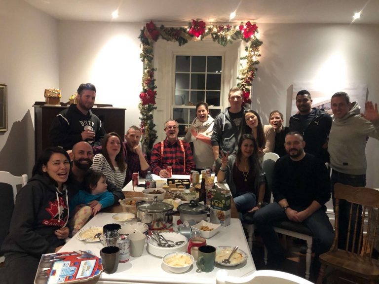 MPP Randy Hillier posts a photo of 15 people in one room celebrating Christmas