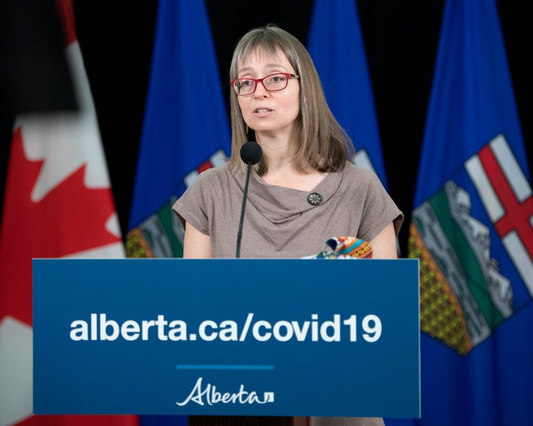 Dr. Deena Hinshaw to update the COVID-19 situation in Alberta on Monday afternoon