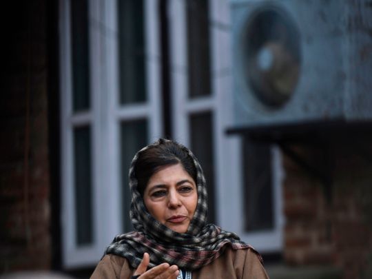 ‘Kashmir’s special status was given by Indian constitution, not a political party’: Mehbooba Mufti
