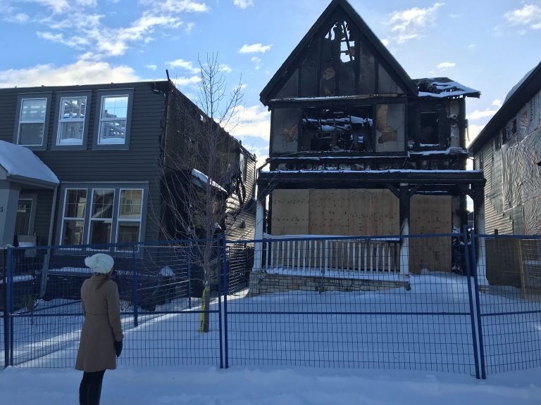 After years of alleged domestic abuse, Calgary woman’s home destroyed by fire