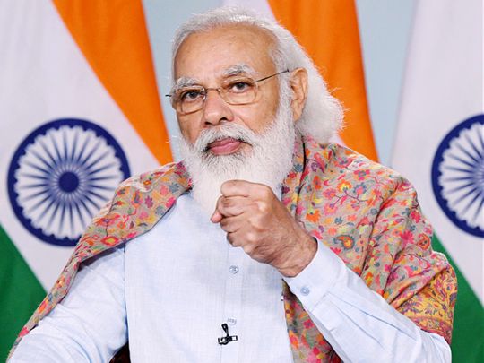 Modi to Indian farmers: Argue on facts not fears