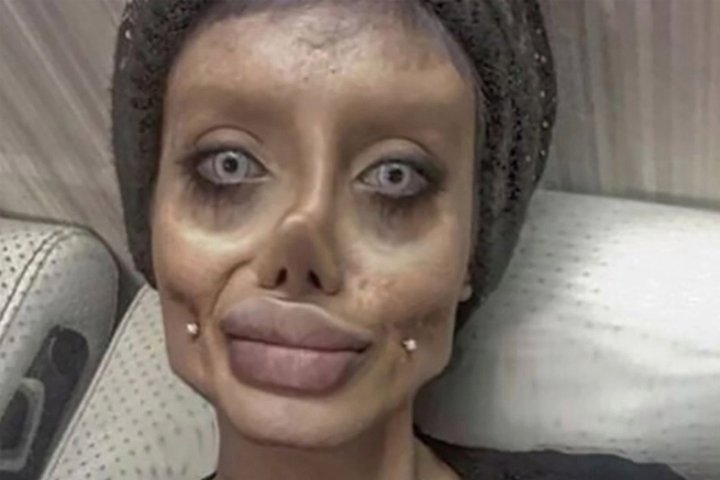 ‘Zombie Angelina Jolie’ released on bail after Iran TV ‘confession’