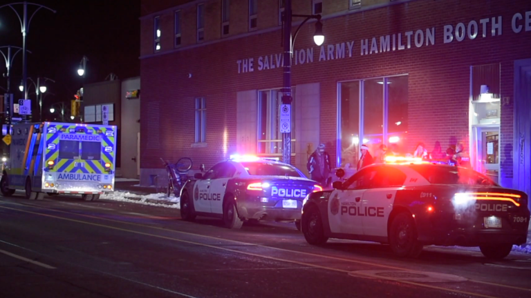 Man charged after assault reported at downtown Hamilton men’s shelter