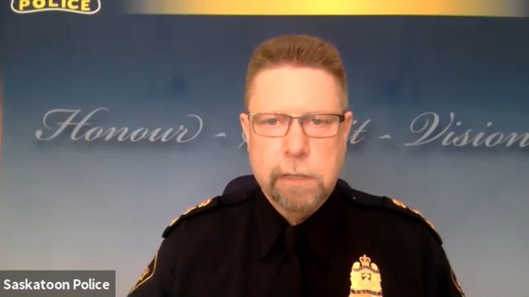 Saskatoon police Chief Troy Cooper reflects on challenging 2020