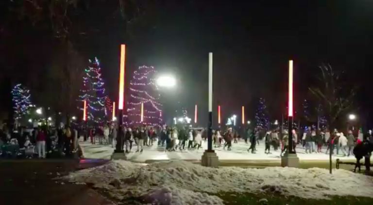 Video capturing 150 skaters on crowded ice rink in London, Ont., prompts greater monitoring