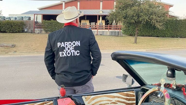 Team Tiger hoping Trump pardons Joe Exotic