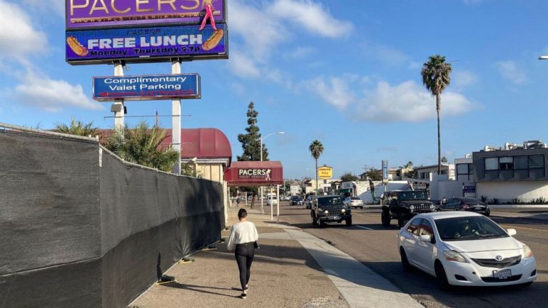 Strip club still open while California vows legal action