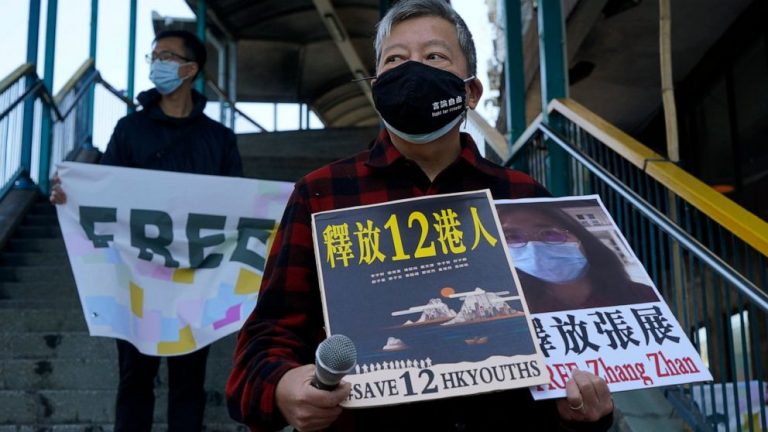 Trials begin for 10 charged in Hong Kong flight case