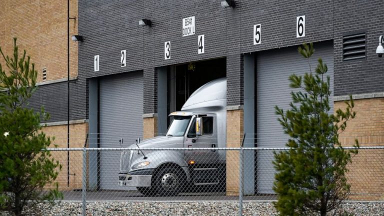 Trucks with first COVID-19 vaccine in US get ready to roll