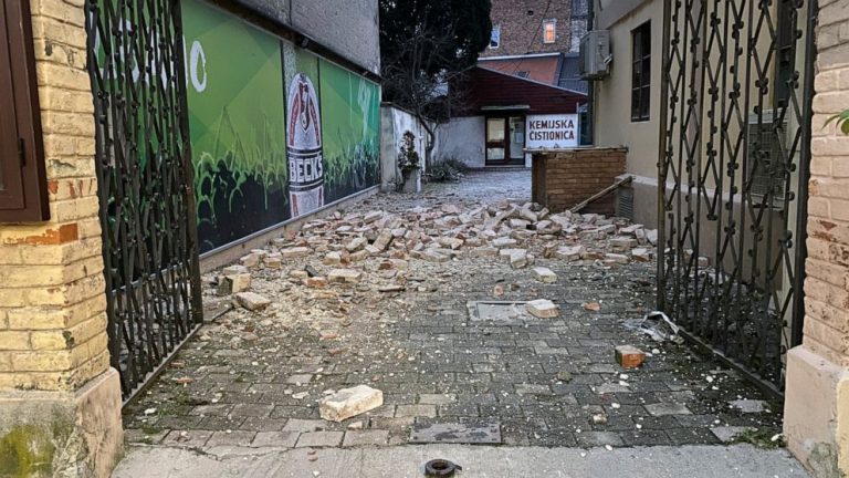 Strong 6.3 magnitude earthquake hits central Croatia