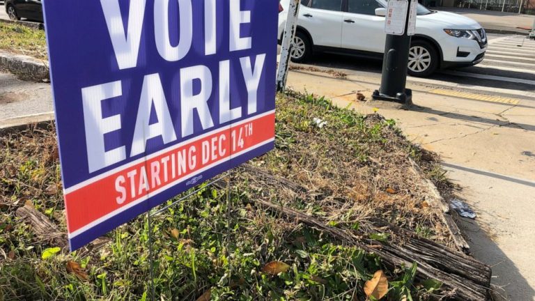 Early in-person voting begins in Georgia Senate runoffs
