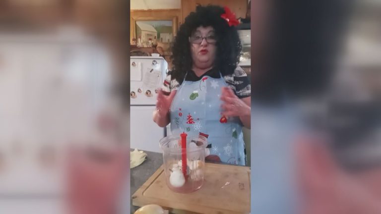 The Singing Cook spreads butter and smiles amid the pandemic
