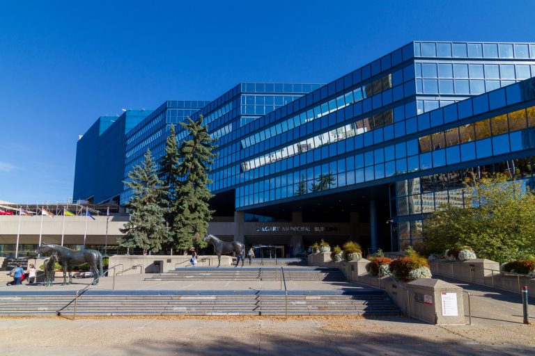 Calgary council to consider downtown office redevelopment, cap on food-delivery apps