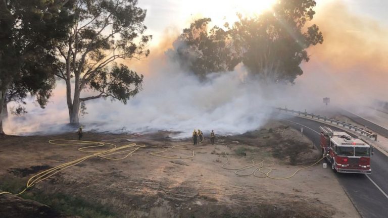 Fires in California as new storm moves across US with heavy snow and thunderstorms