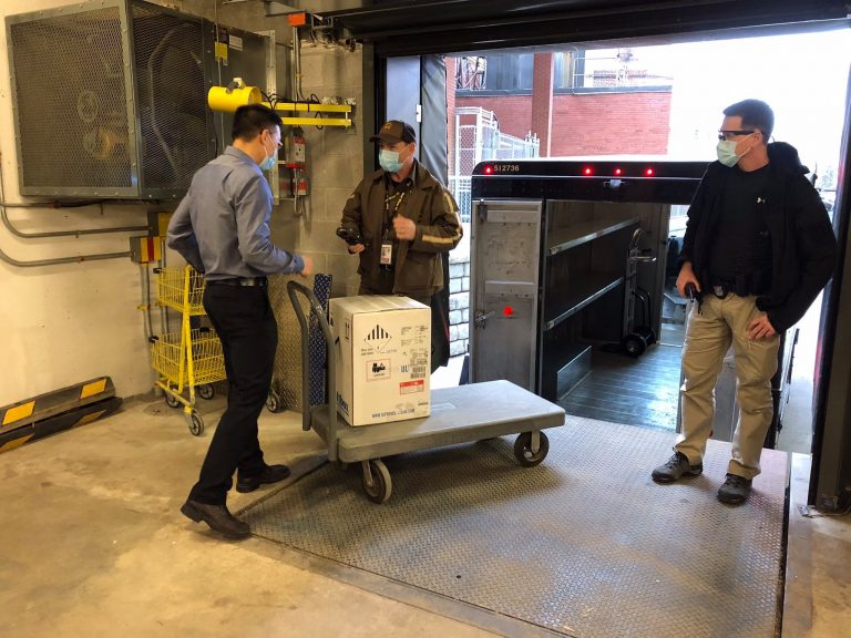 Pfizer coronavirus vaccines arrive at the Ottawa Hospital