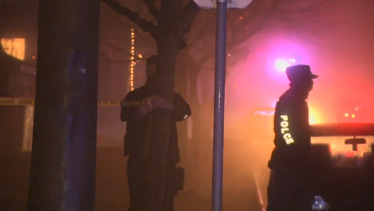 East Vancouver neighbourhood behind police tape, homicide detectives investigating