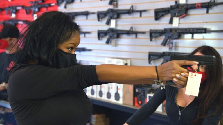 Fear fuels gun sales as Biden vows crackdown