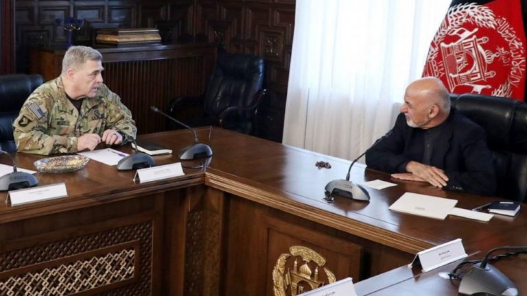 Top US general meets with Taliban negotiators