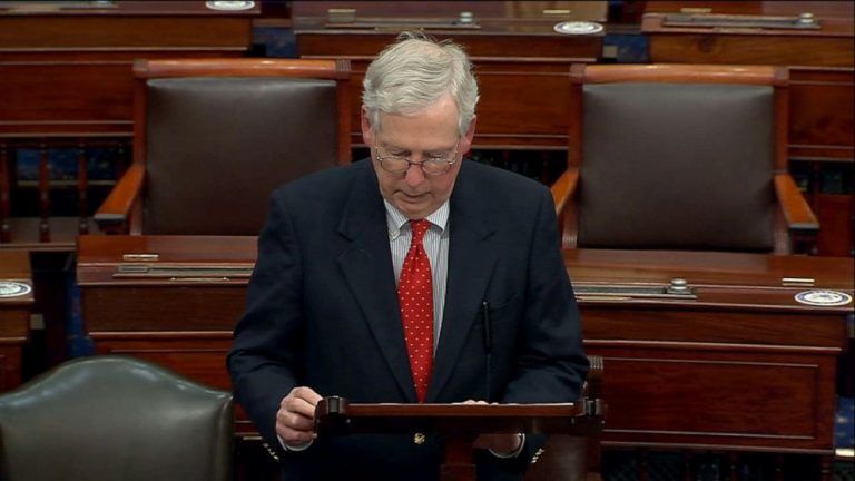 McConnell recognizes Biden as president-elect 6 weeks after election
