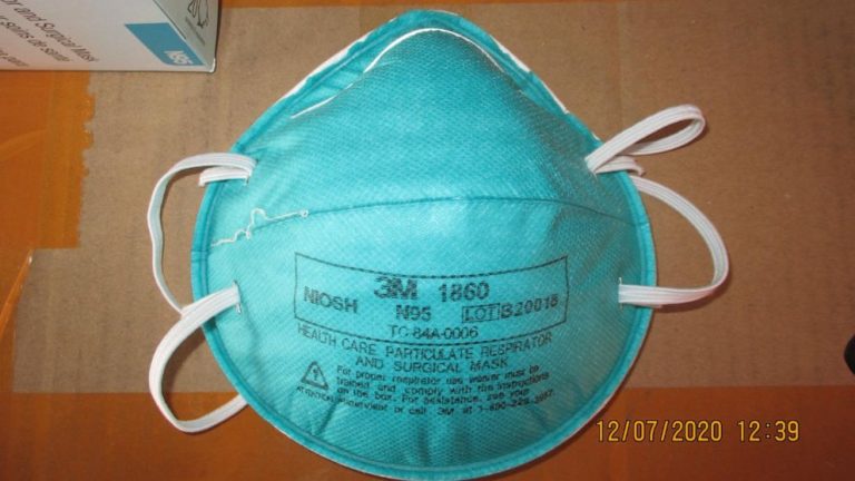 $600,000 of counterfeit PPE seized at Texas warehouse