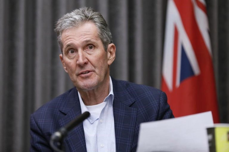 Manitoba premier to give update on coronavirus vaccine rollout Tuesday