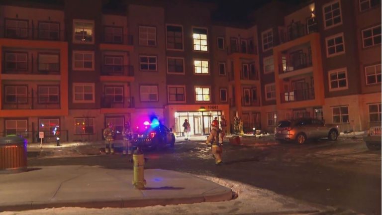 Condo complex evacuated after fire in southeast Calgary