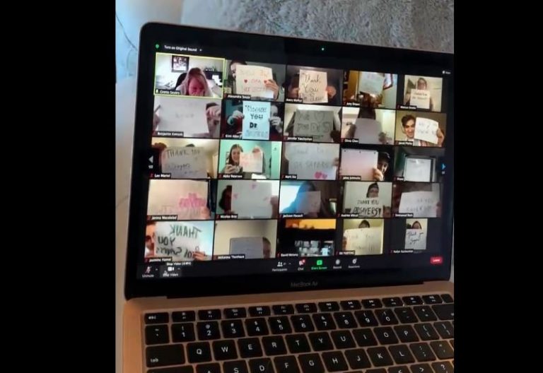 Brandon University prof moved to tears by students’ virtual thank-you: ‘She does so much for us’