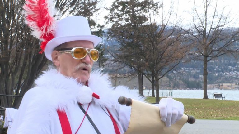 Okanagan Town Crier keeping Christmas spirit alive with bells