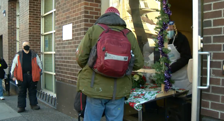 Pandemic can’t stop Vancouver shelter from serving up 80th Christmas dinner