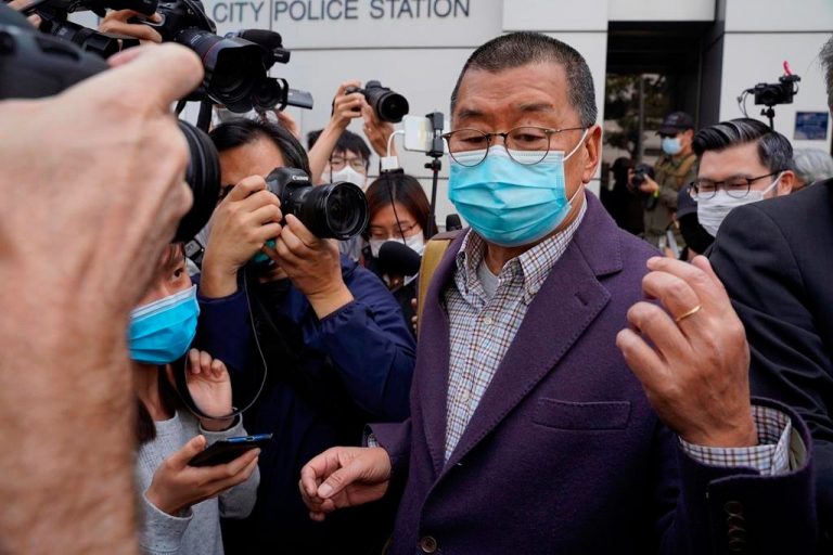 Hong Kong media tycoon, China critic Jimmy Lai charged under national security law