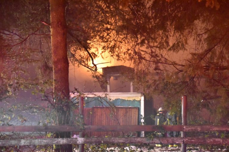 Langley house destroyed in overnight fire