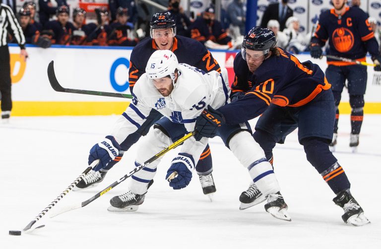 Edmonton Oilers rally but fall short against Toronto Maple Leafs