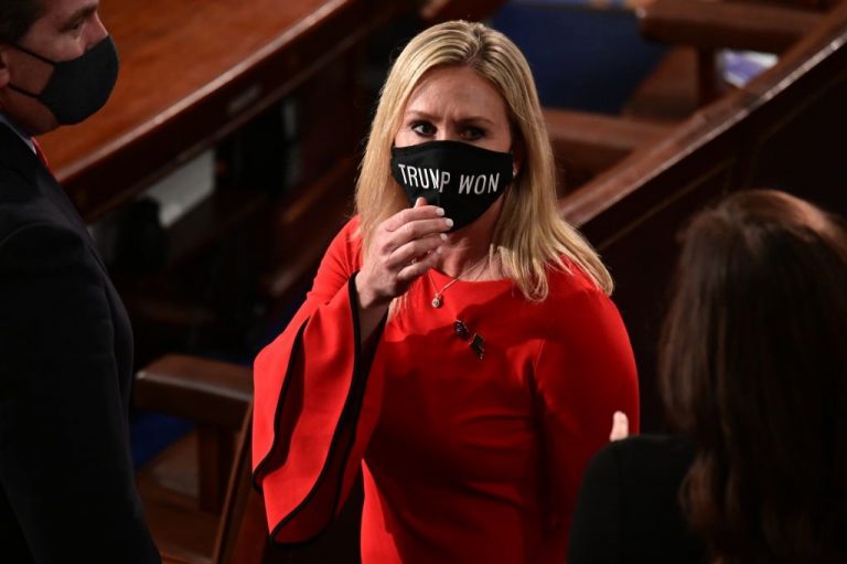 ‘Jewish space laser’ among wild hoaxes backed by GOP’s Marjorie Taylor Greene