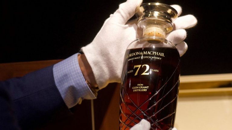 72-year-old Scotch whisky fetches over $54,000 in auction