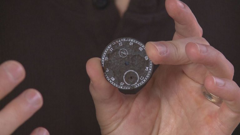 Lethbridge watchmaker using reclaimed streetcar tracks in new collection