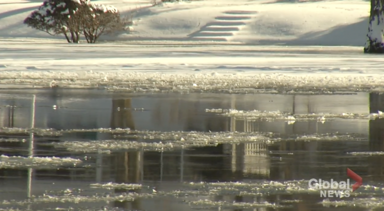Flood watch issued over potential frazil ice on Otonabee River, Jackson Creek in Peterborough area