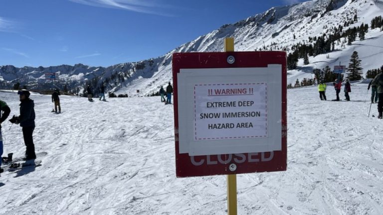 Skier dies after being found buried upside down in snow