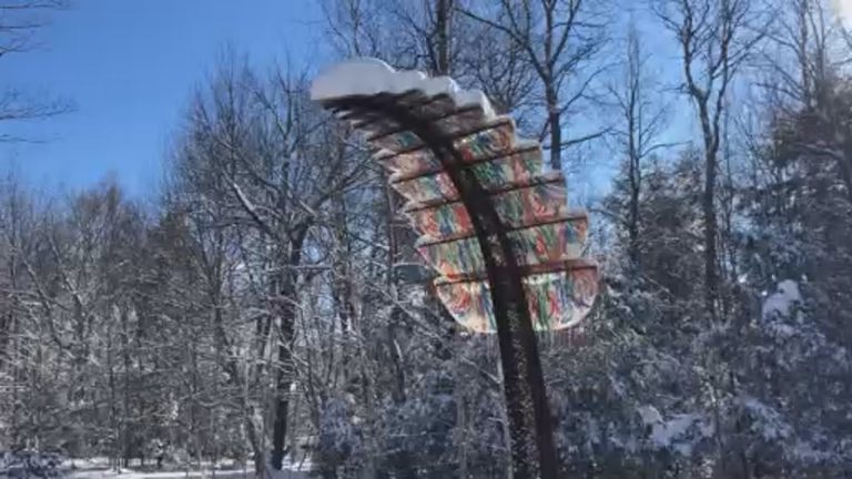 You can enjoy art while exploring this Haliburton trail